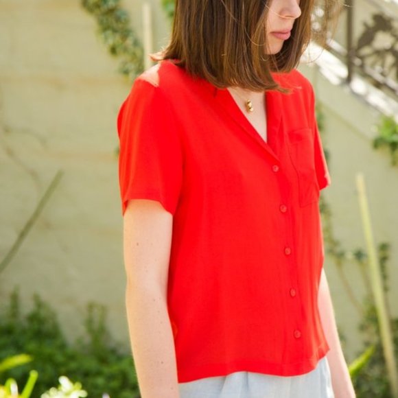 Des Petits Hauts Verdad Blouse - Picture 1 of 6